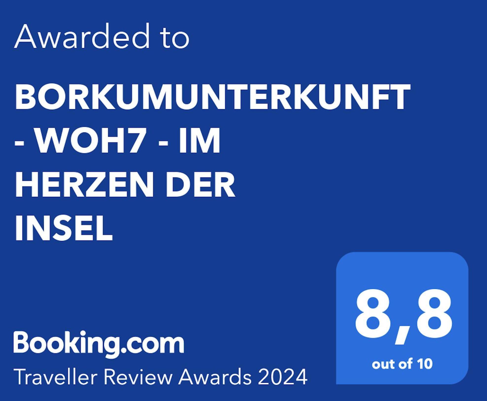Borkumunterkunft - Woh7 - Im Herzen Der Insel Екстер'єр фото